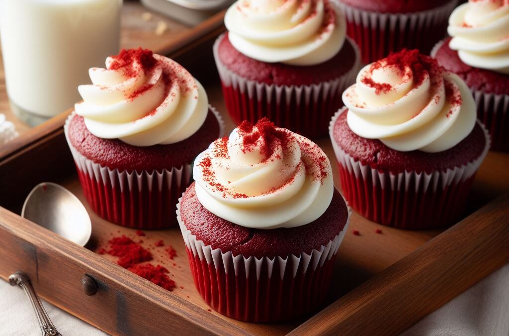 keto red velvet cupcakes